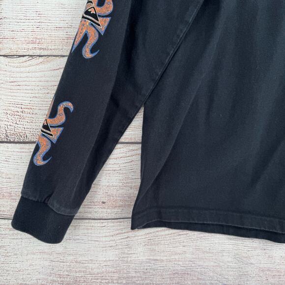 Quiksilver Surfers of Fortune Collection Long Sleeve T-Shirt‎ Men's Medium Black - Picture 4 of 13